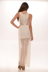 Crochet Patched Maxi