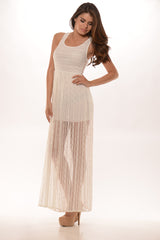 Crochet Patched Maxi