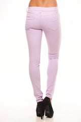 Low Rise Skinny Pant - Lavender