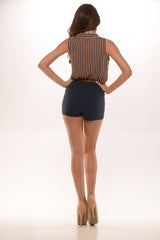 Spiffy Romper - Taupe