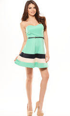 Block Party Dress - Mint