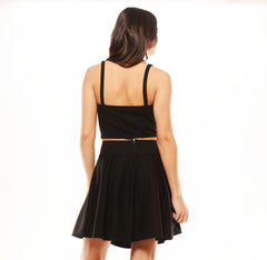 V Liscious Tank - Black