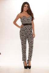 Animal Print Jumpsuit