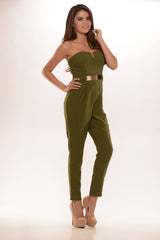 Martini Jumpsuit - Olive