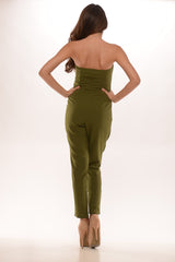 Martini Jumpsuit - Olive