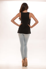 NO.7 California Tank-Black