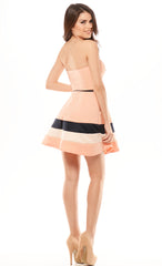 Block Party Dress - Coral