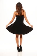 Tube Fit & Flare - Black