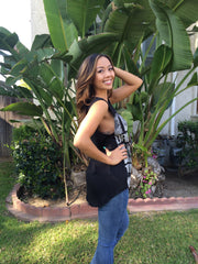 Coffee Tank Top - Black
