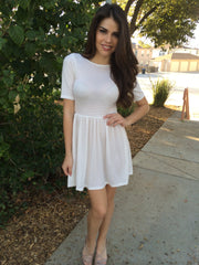 Now You See Me Dress- White