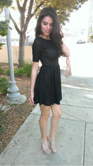 Now You See Me Dress- Black