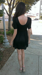 Now You See Me Dress- Black