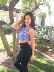 Sweet Top- Royal (Also Available with a Matching Skirt)