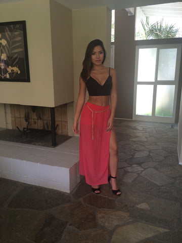 Genie in a Skirt - Coral