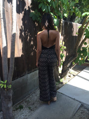 Diamond Halter Jumpsuit