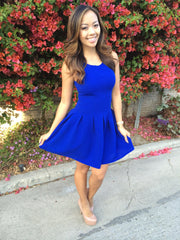 Cutie Dress- Royal