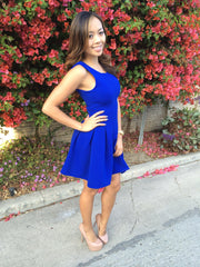 Cutie Dress- Royal