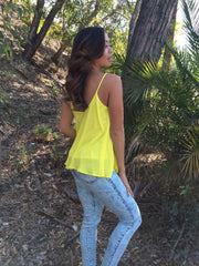 Flow Top - Yellow (Also available in Green)