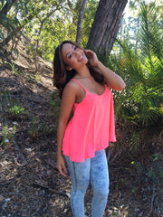 Flow Top - Neon Pink