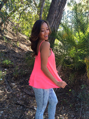 Flow Top - Neon Pink