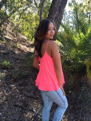 Flow Top - Neon Pink